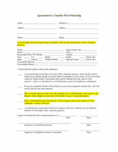 transfer-of-pet-ownership-contract-template