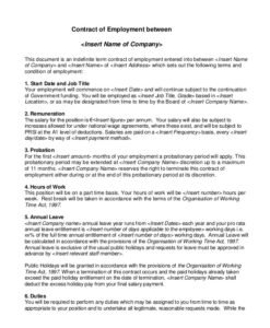 6-month-employment-contract-template