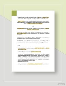 Live Performance Band Contract Template live-performance-band-contract-template