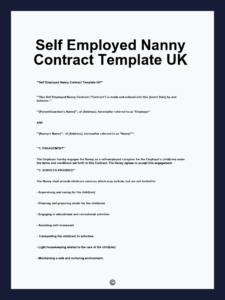 nanny-self-employed-contract-template