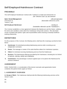self-employed-hairdresser-contract-template