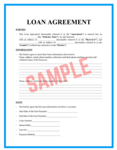 Hard Money Loan Contract Template Hard Money Loan Contract Template