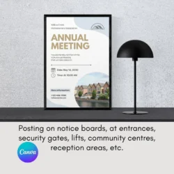 Condo Annual Meeting Notice Template
